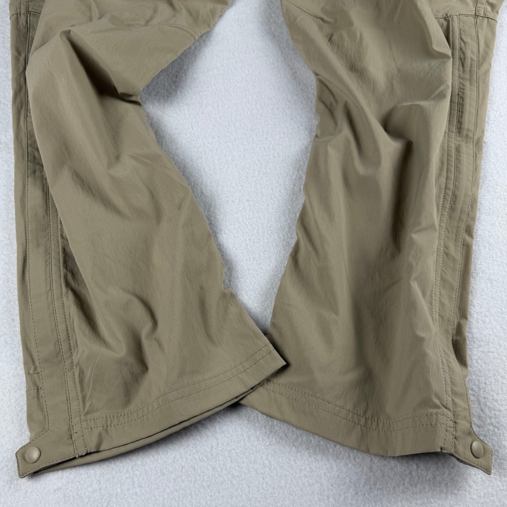 REI Women's Convertible Hiking Outdoor Relaxed Fit Pants Beige 12P - Picture 10 of 11